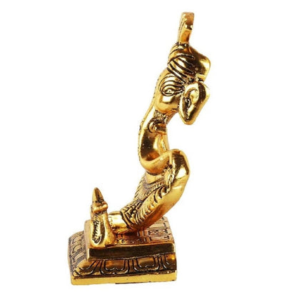Oxidized Metal Lord Ganesh Ganpati Ganesha Idol Murti Statue Figurine Showpiece for Gifts Home Decor Pooja Room