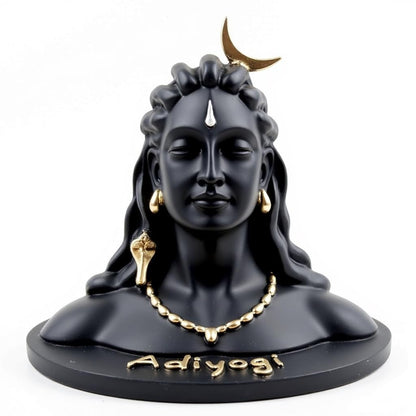 UNOVATE Adiyogi Statue for Car Dashboard, Adiyogi Statue - 3 Inch Shiv Idol