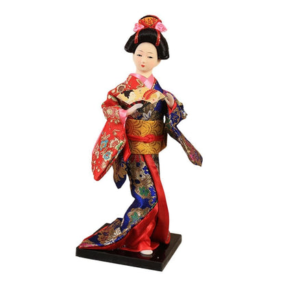 Ethnic Japanese Geisha Dolls 9 Asian Geisha Doll for Shelf Home Office Girl Style B