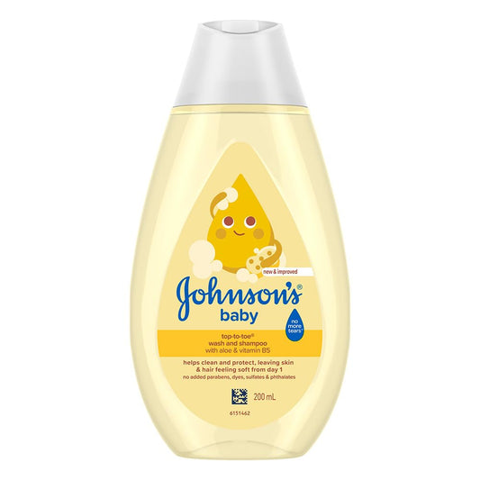 Johnson's Baby Top to Toe Baby Bath 200ml