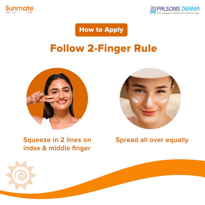 Sunmate Gel Cream SPF 30+ Sunscreen 50 gm | For Oily and Acne Prone Skin I Oil Free, Non-Greasy, Matte Finish, No White Cast, Non Comedogenic | BOOTS 5 Star Rated | PA +++ | Very Water Resistant