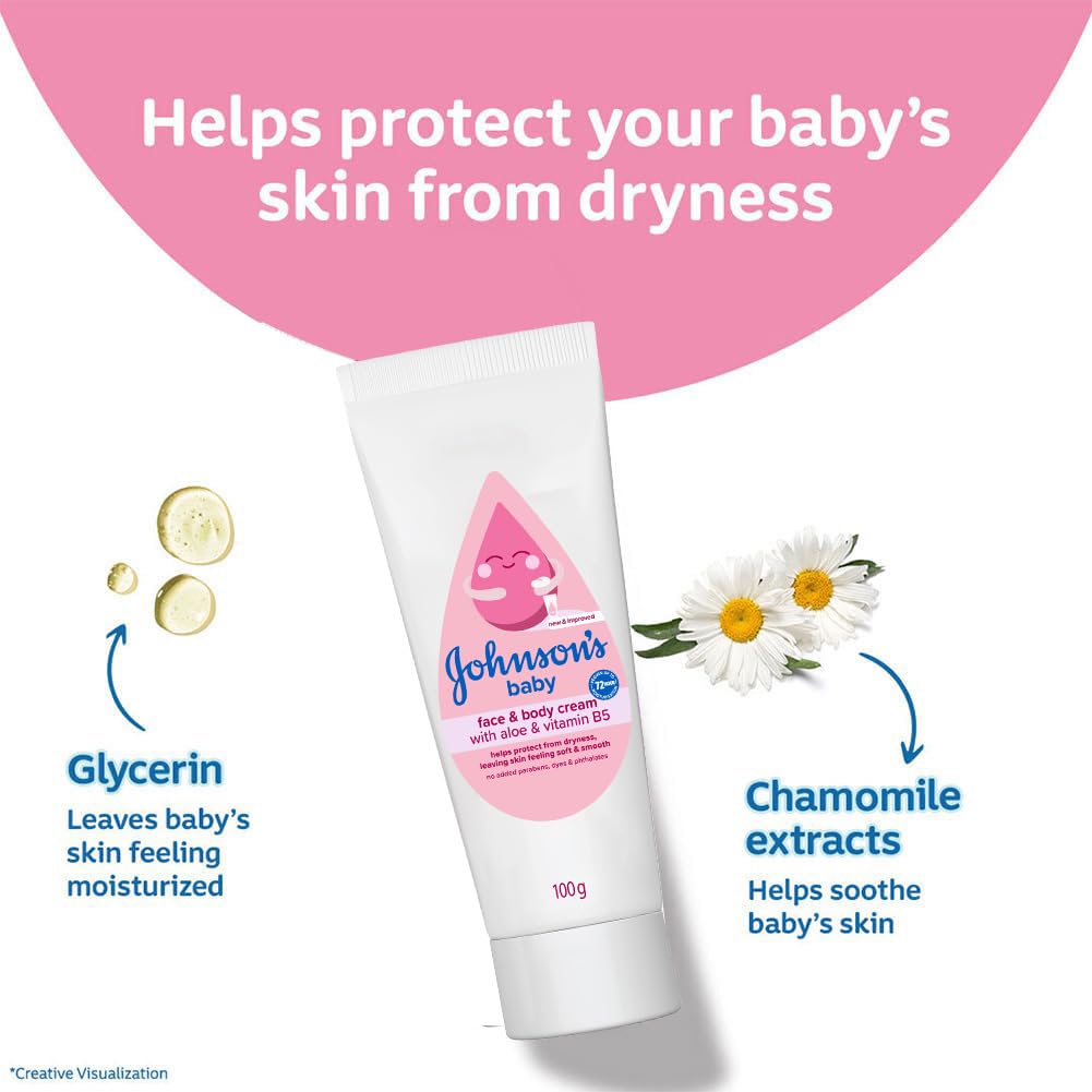 Johnson's Baby Cream For Summer, 100g