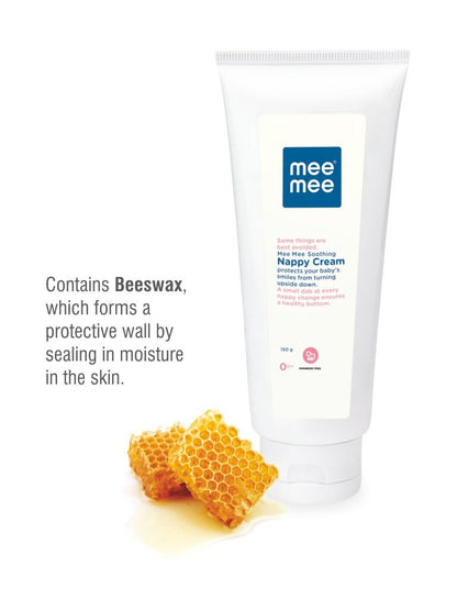 Mee Mee Diaper Rash Cream 100 g | Aloe Vera-Based Formula for Newborns & Babies | Helps Treat & Prevent Diaper Rash | Soothing Relief | Single Pack