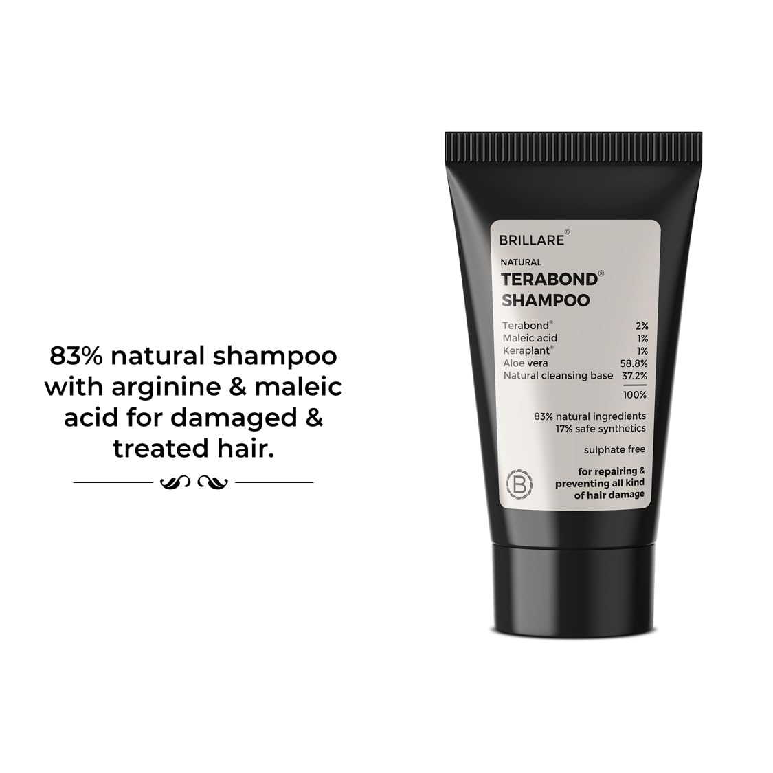 Brillare Mini Terabond Shampoo For Smooth, Manageable Hair (12 ML)
