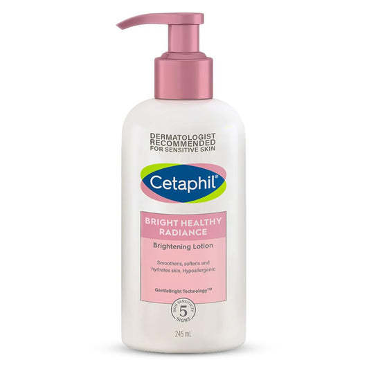 Cetaphil Bright Healthy Radiance Brightening Body Lotion 245ml – Deep Hydration & Even Skin Tone Body Moisturizer with Niacinamide & GentleBright Technology, Lightweight, Non-Greasy, Hydrating & Fragrance-Free Lotion for Sensitive Skin