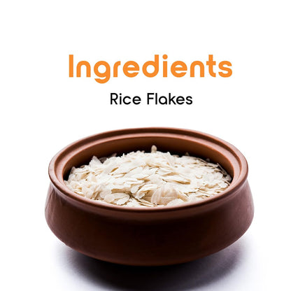FORTUNE Thick Poha, Source of Fibre and Protein, 500grams