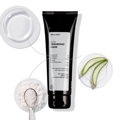 Brillare Terabond Mask Revitalize & Strengthen Hair with Advanced Bond Repair Formula for Ultimate Shine & Resilience