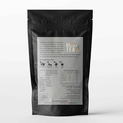 Chaidhara Masala Chai | Premium Spiced Tea with 100% Natural Ingredients | Strong Flavour & Aroma | 250 grams Standup Pouch | Mktd by Gopaldhara