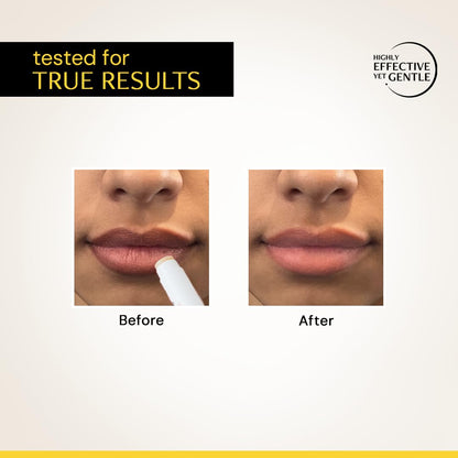 Deconstruct Brightening Lip Balm SPF 50 | Vitamin C & Resorcinol | Moisturizes Dry, Chapped Lips & Brightens Pigmented Lips | Vitamin E & Murumuru Butter | 4.2g