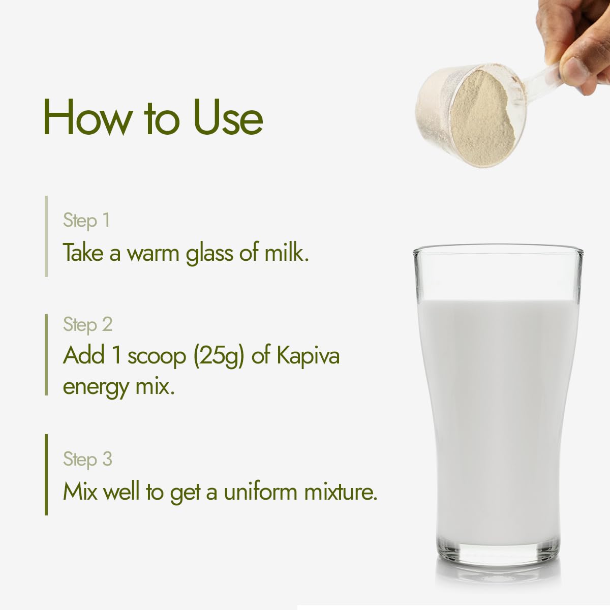 Kapiva Shilajit Energy Mix | Badam Flavour | Energy Drink for Men | Natural Nutritional Supplement |60% + Fulvic Acid, 80+ Minerals | Pure Himalayan Shilajit, Ashwagandha, 5g Protein | Improves Daily Energy, Stamina and Focus| 400g