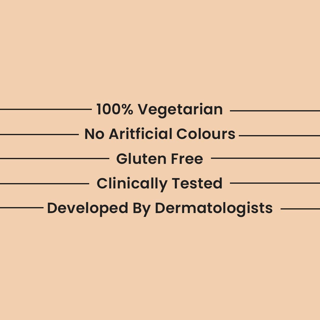 Mars by GHC Vitamin C Skin Gummies - 30 Gummies | for Glowing Skin | 30 Days Pack l With Hyaluronic Acid, Vitamin E & Biotin…