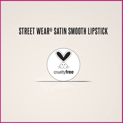 STREET WEAR Satin Smooth Lipstick -FOREVER MAUVE (Mauve) - 4.2 gms - Longwear Creme Lipstick, Moisturizing, Creamy Formuation, 100% Color payoff, Enriched with Aloe vera, Vitamin E and Shea Butter