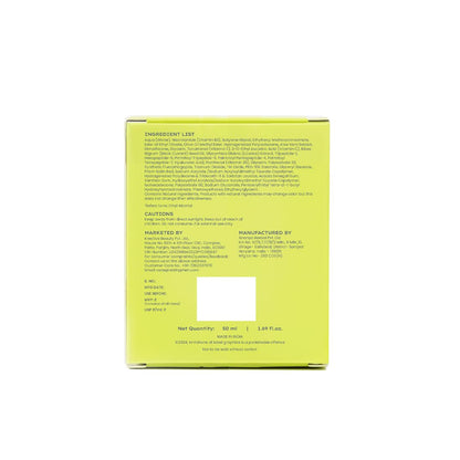 Yellow box with text on a white background