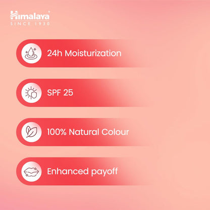 Himalaya skincare product features on a pink background