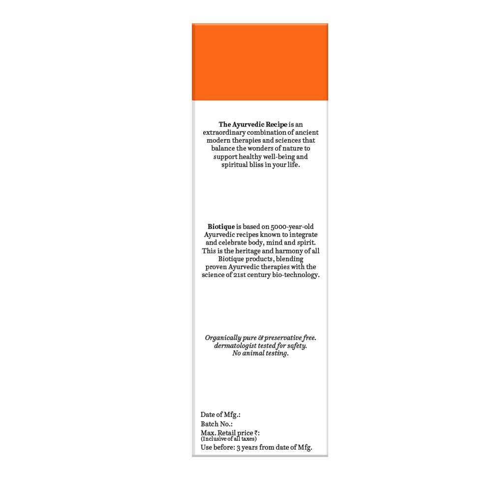 Product label with text on a white background