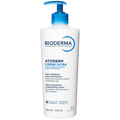 Bioderma Atoderm Crème Ultra bottle on a white background