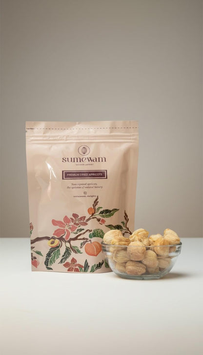 Sumewam Premium Jumbo Dried Apricots  | Natural Afghani Dried Apricots | Jardalu| Khumani | Naturally Sweet No Sugar Added | Rich in Fiber and Nutrients