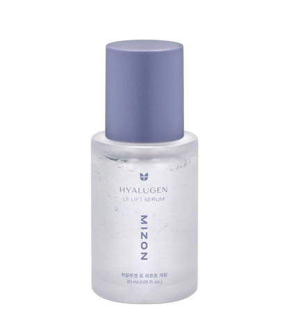 MIZON Hyalugen Le Lift Serum with Hyaluronic Acid and Marine Collagen for Fine Lines Total Face Care Youthful Skin Refreshing Lifting Korean Skincare - 30 ml