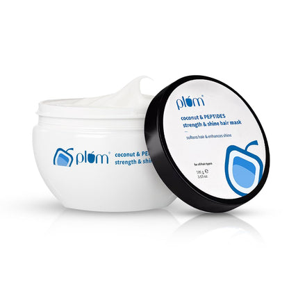 Plum Coconut Milk & Peptides Strength and Shine Hair Mask |100g