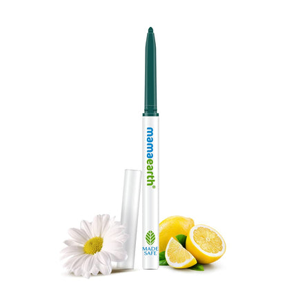 Mamaearth Forest Green Long Stay Natural Pencil Kajal, 0.35 Gm