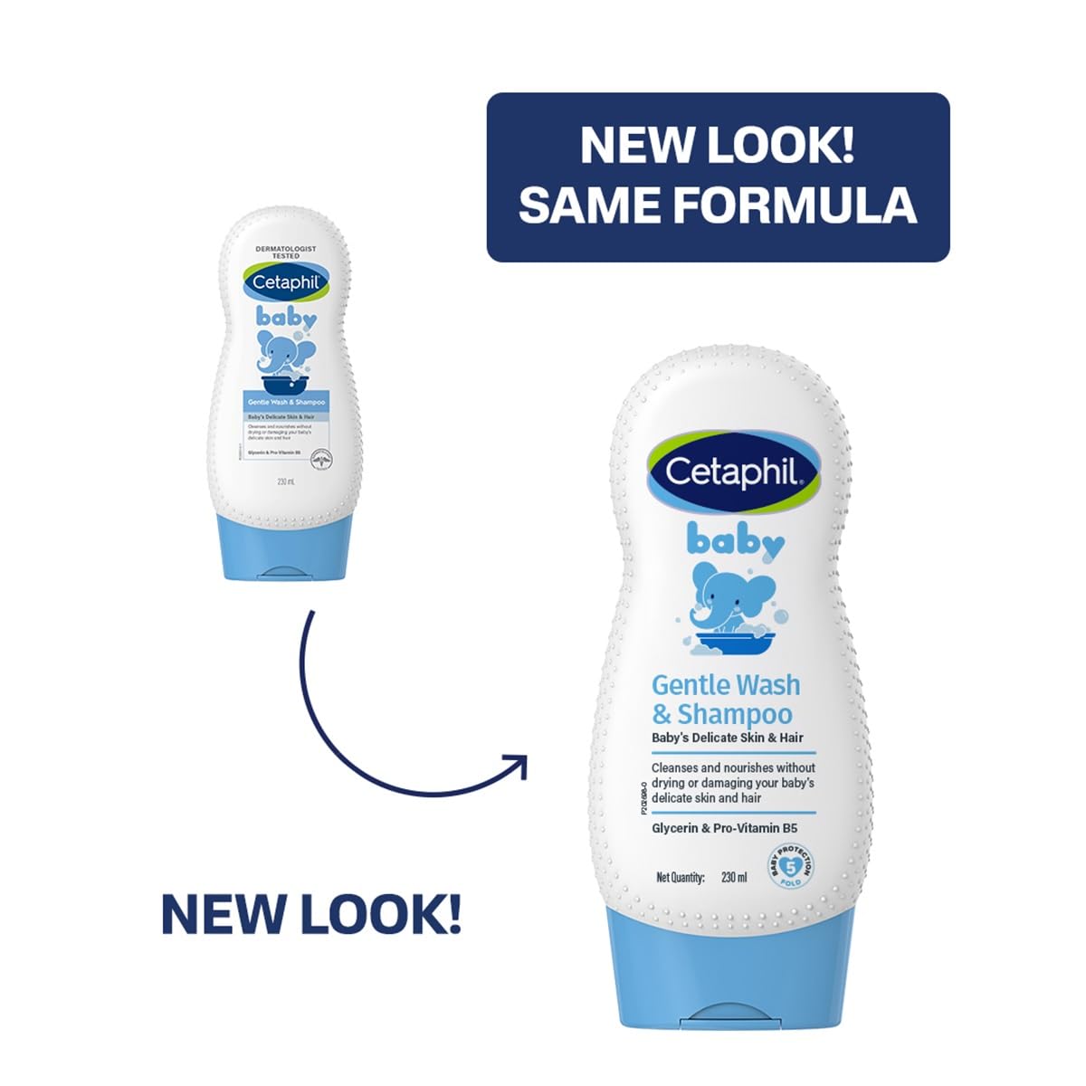 Cetaphil Baby Shampoo and Wash, 230 ml
