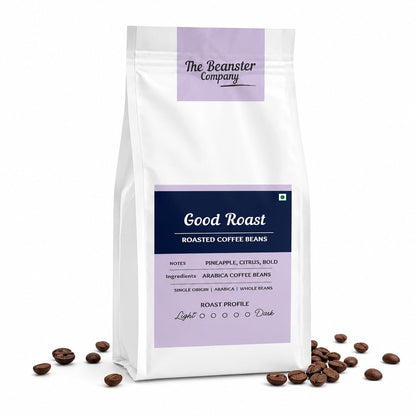 Beanster Coffee Beans Roasted, Medium Dark Roast, Good Roast