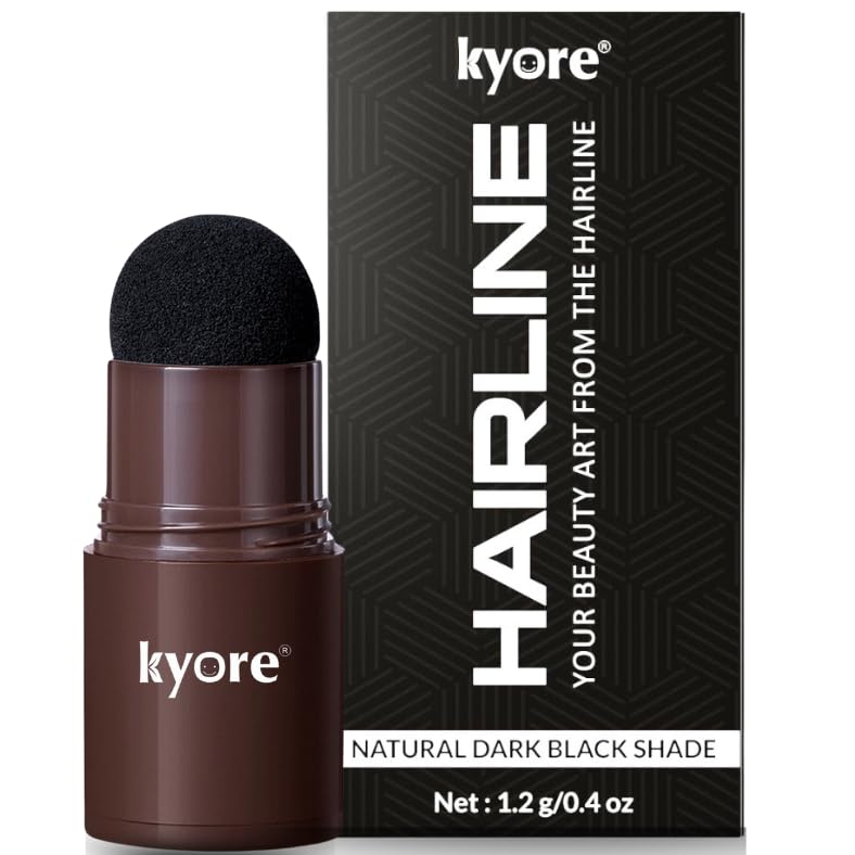 Kyore hairline correction product with packaging on a white background