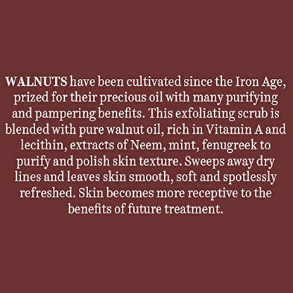 Biotique Walnut Exfoliating & Polishing Face Scrub For Normal to Dry Skin, 100gm