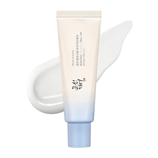 Tube of cosmetic product with a white background