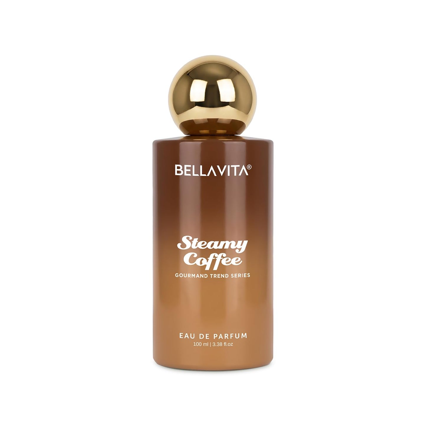 BELLAVITA Steamy Coffee | Long Lasting EDP | 100ml | Perfume for Man | Perfume for Woman | Smells Like a Fresh Brewed Coffee | Vanilla, Almond & Sandalwood | Premium Unisex Gourmand Fragrance