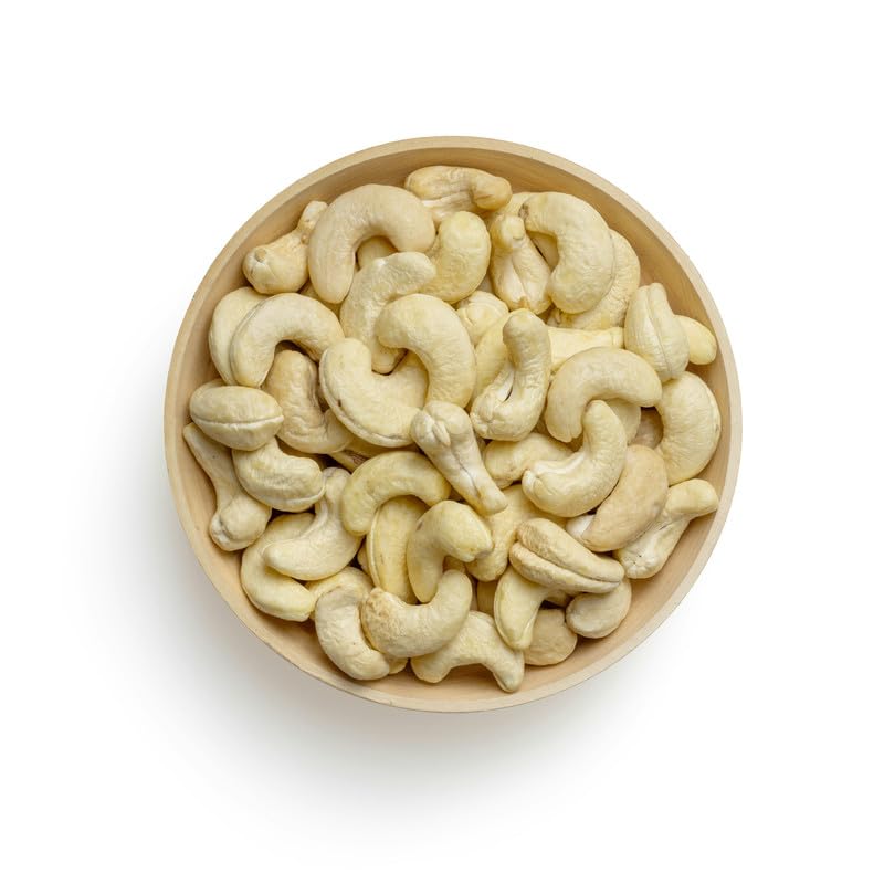 RR NUTS Whole Cashews | Dry Fruits, Kaju, Healthy Snacks | Unsalted Cashew Nuts | Crunchy, Nutritious & Delicious Nuts | Rich in Protein, Magnesium & Phosphorus