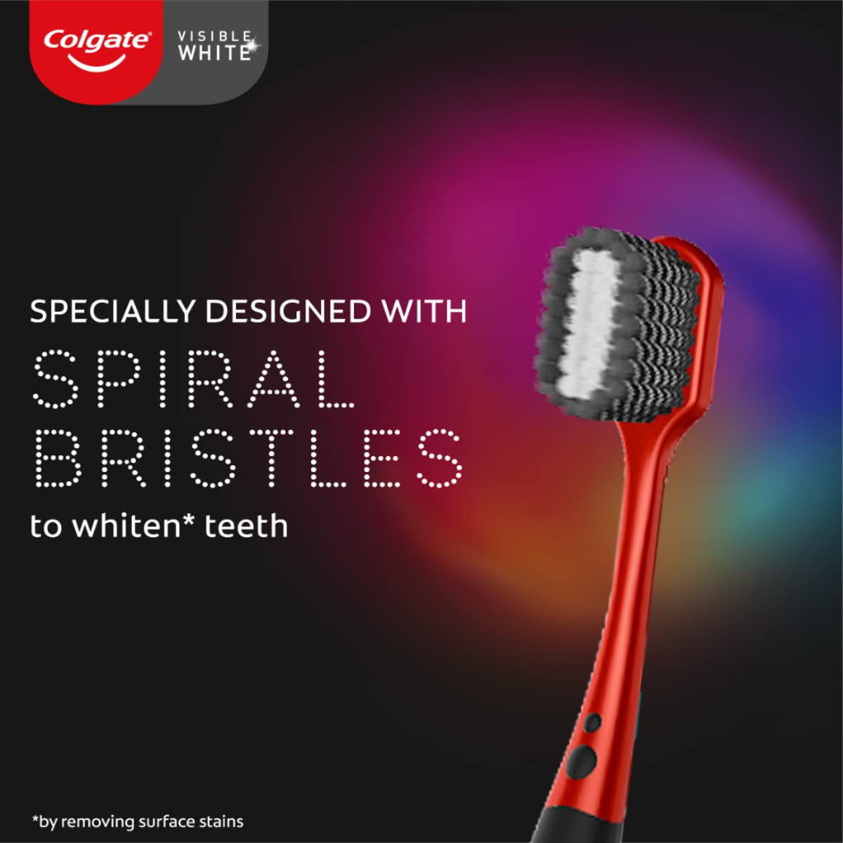 Colgate Strong Teeth Cavity Protection Toothpaste, Colgate Toothpaste with Calcium Boost, 500gm Saver Pack, India's No.1 Toothpaste & Colgate Visible White O2 Toothbrush - 2pcs