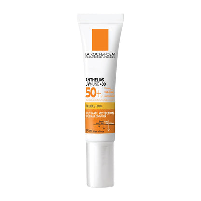 La Roche-Posay sunscreen tube on a white background