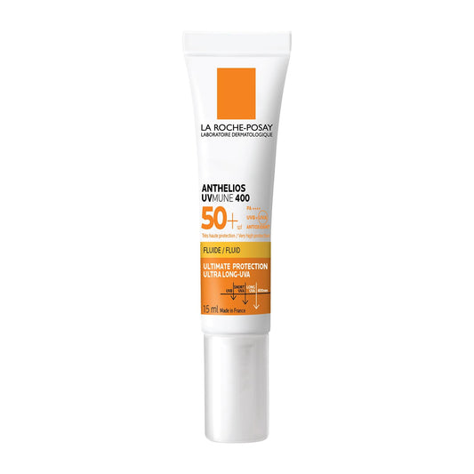 La Roche-Posay sunscreen tube on a white background
