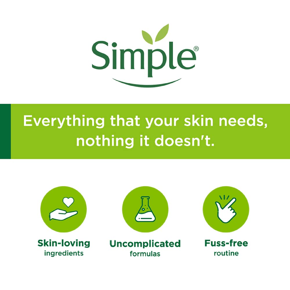 Simple skincare brand logo with tagline and icons on a white background