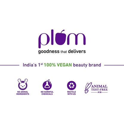 Plum E-Luminence Simply Supple Cleansing Balm | Non-Drying Supple Cleansing Balm with Vitamin E | Makeup Remover | Suitable for Normal, Dry & Combination Skin | 100% Vegan & Sulfate-Free | 90g