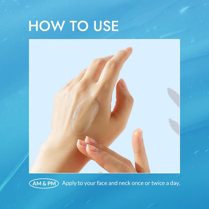 [TUBE] MIZON WATER VOLUME AQUA GEL CREAM, Lightweight Moisturizer, Quick Absorbing, For Dry and Sensitive Skin, Korean Skincare, 45ml