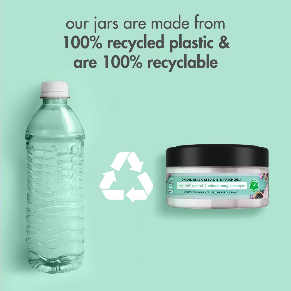 Love Beauty & Planet Onion, Black Seed & Patchouli Magic Mask for Hair Fall ControlINo Sulfates,No Paraben|200ml