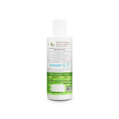 Mamaearth Castor Oil with 100% Pure Cold Pressed Castor Oil For Skin, Hair & Nails - 150 ml | Hydrates & Nourishes Skin | Promotes Hair Growth & Strengthens Hair | Strengthens Nails | Eyebrow & Eyelash Growth