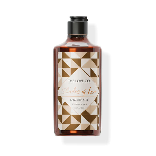 The Love Co. Shades of Love Shower Gel 250ml - Luxurious Bathing with Natural Oil - Soothes and Nourishes Your Skin