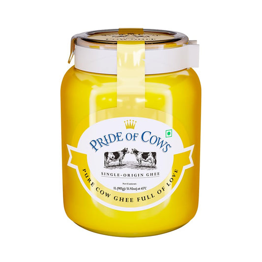 Pride Of Cows Pure Ghee I Single Origin I Untouched by Human Hands I Farm Fresh Granular Cow Ghee I 100% Pure,Natural & Healthy I Easy To Digest I Rich In Healthy Fats I No Added Preservative