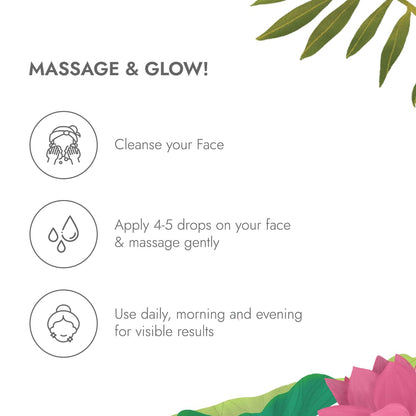 Kapiva Kumkumadi Glow Serum (30Ml) | For Brighter & Glowing Skin | Helps Reduce Dark Spots & Pigmentation