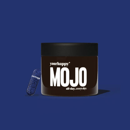 YourHappyLife MOJO Testosterone Supplement for Men with Premium Natural Stamina Amplifier and Fenugreek, L-Arginine & Tribulus for Performance Support, Muscle Recovery & Stamina (30 X 2 Capsules)