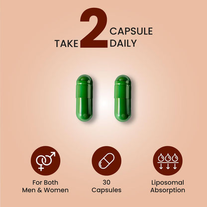ZEROHARM Carb Cutter With Mulberry Leaf Extract, Berberine, Fenugreek, Lemon & Cinnamon for Post-Meal Glucose & Metabolism Support - Plant-based Support for Men,Women - 30 Capsules