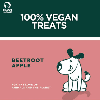 PAWS FOR GREENS Multivitamin Dog Treats 100% Natural Plant-Based Meat-Free Dog Biscuits Healthy & Veg Dog/Puppy Snacks (100grams)