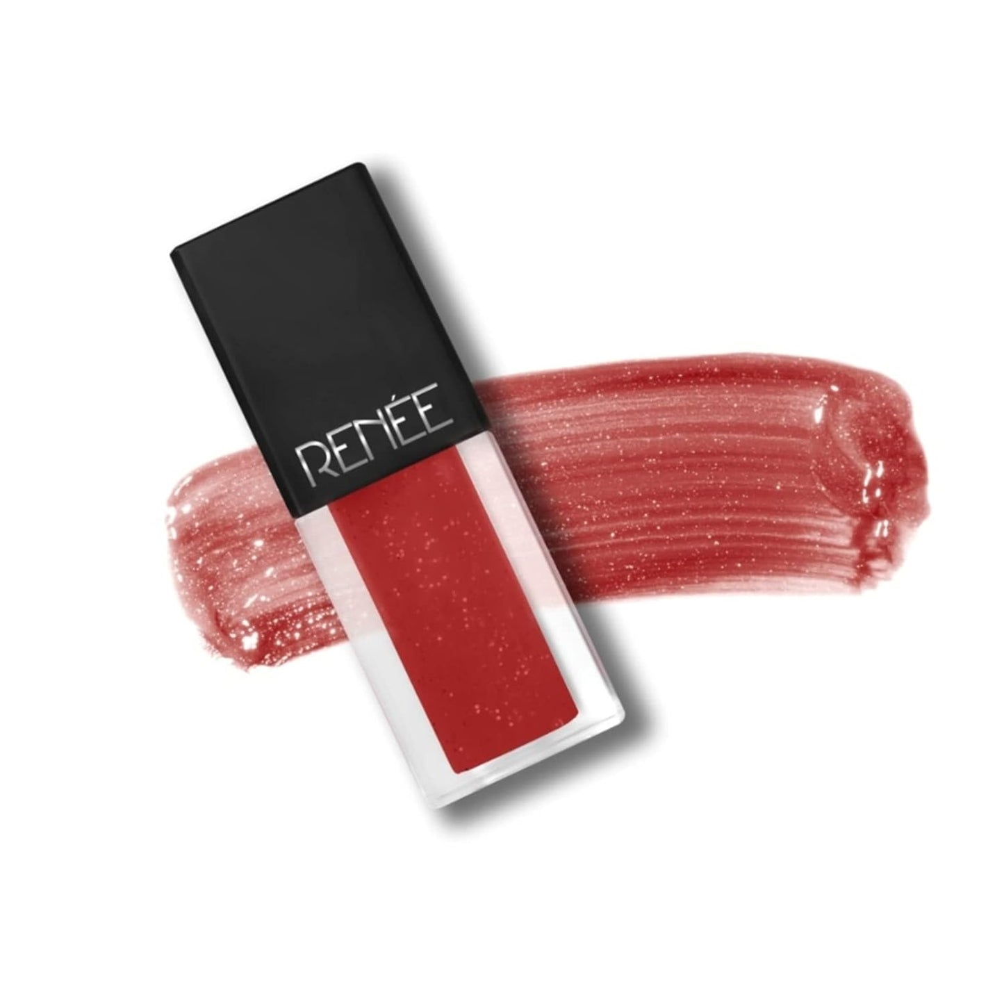 RENEE See Me Shine Lip Gloss - It's Bloody Red l Long Lasting, Moisturizing Impact l Nourished Finish l Ultra Glossy Feel l Non-Sticky, Hydrating Formula l Infused with Jojoba Oil & Vitamin E l 2.5 ml