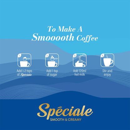 Continental Speciale | Vanilla Flavoured Coffee | 50 gm Jar | Makes 25 Cups | Instant flavored Coffee for both Hot & Cold Coffee | Medium Roast
