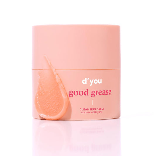 d’you Good Grease Cleansing Balm – Melt-Away Makeup & Sunscreen, Deep Pore Cleanser, 50 ml, Cruelty-Free, Refillable Packaging