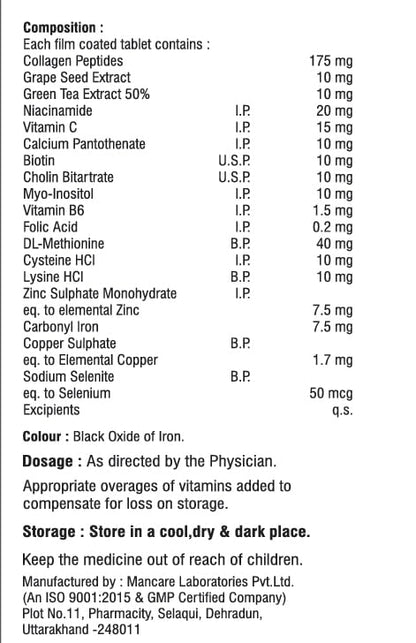 HairFul Healthy Hair Supplement 30 Tablets (Pack of 2 X 15)