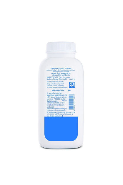 Johnson's Baby Powder, Pack of 50g